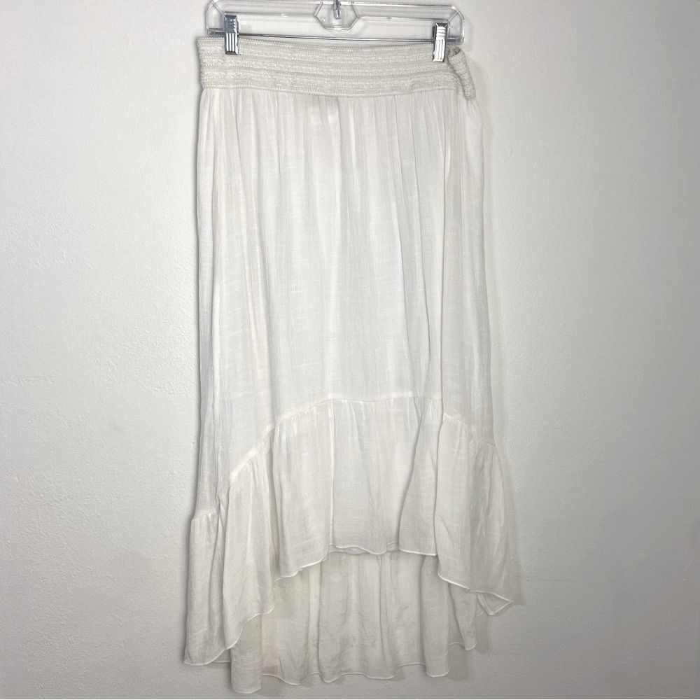 Alyx White High-Low Maxi Skirt